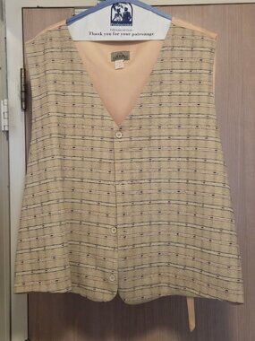 GENTLY USED, VINTAGE, CANADIAN MADE, BACK COUNTRY CASUAL VEST, 5XT!!!